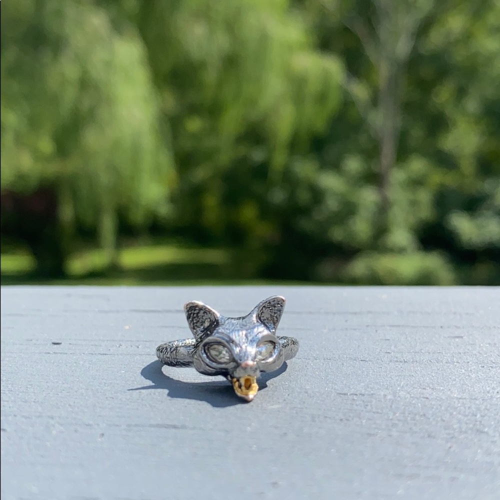 Alexis Bittar Rare Wolf Ring